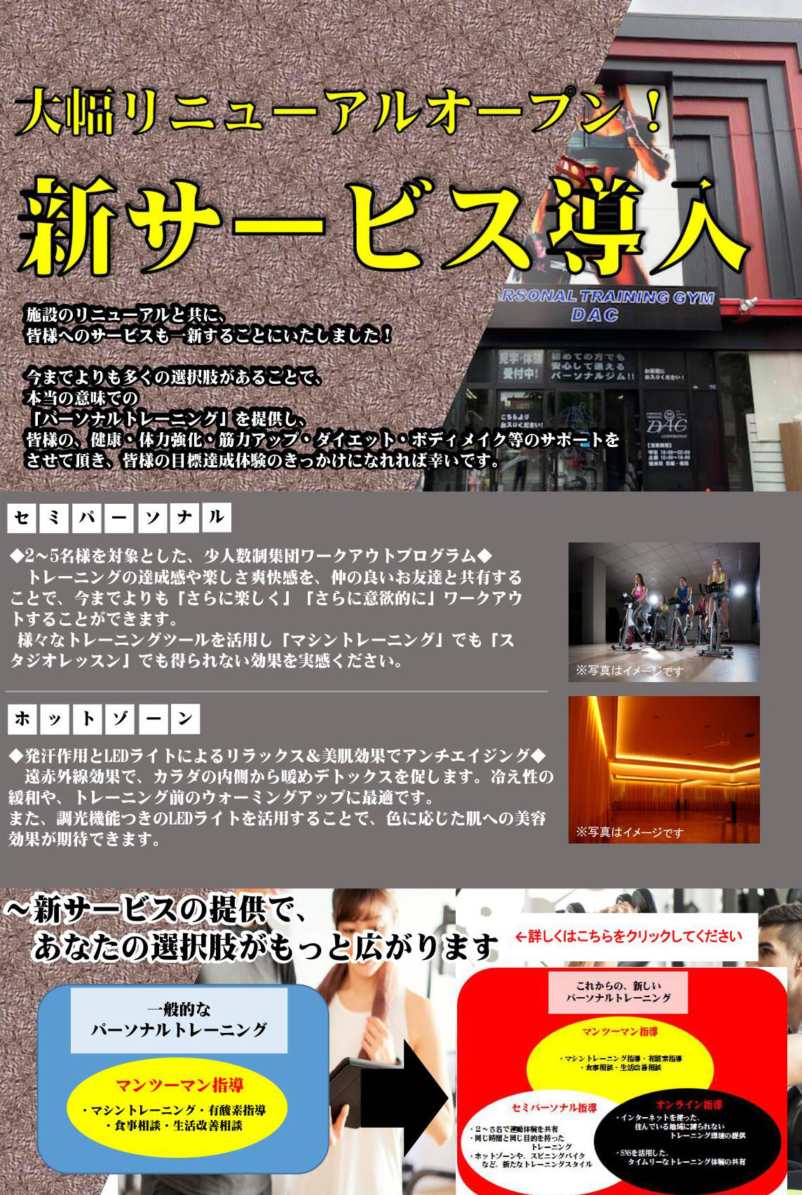 リニューアル情報