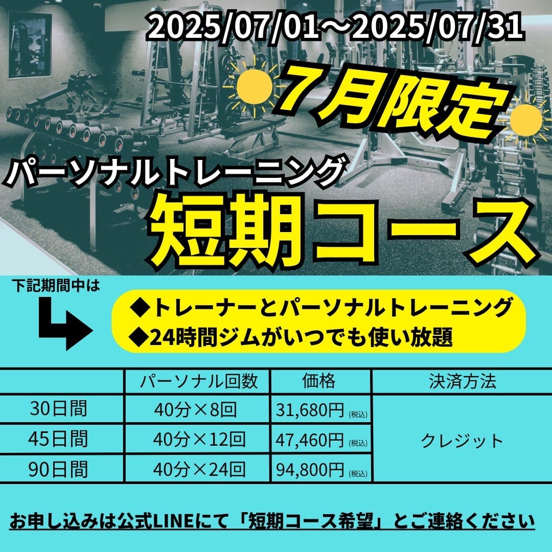 画像：パーソナル超短期キャン