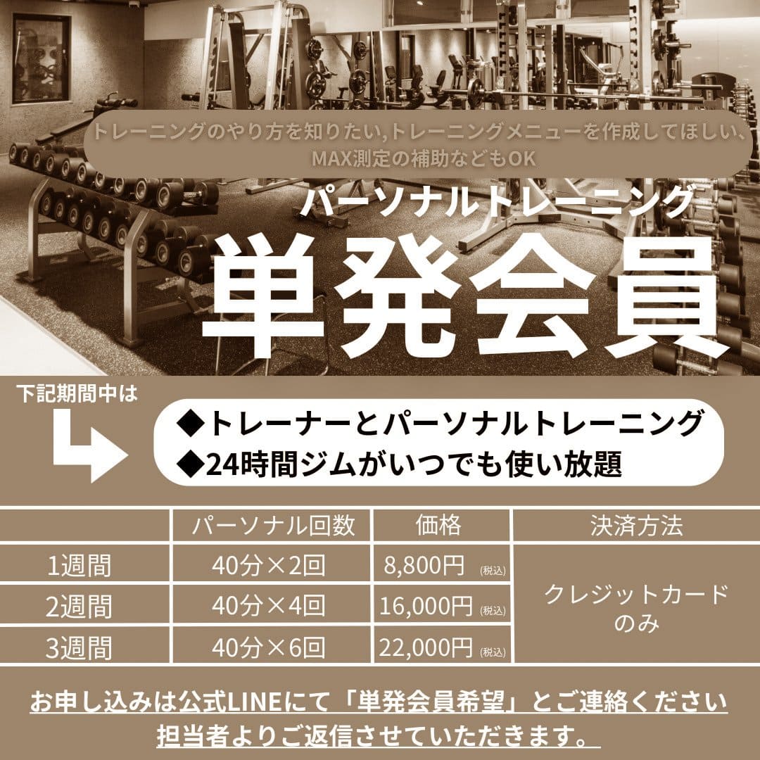 画像：パーソナル超短期キャンred